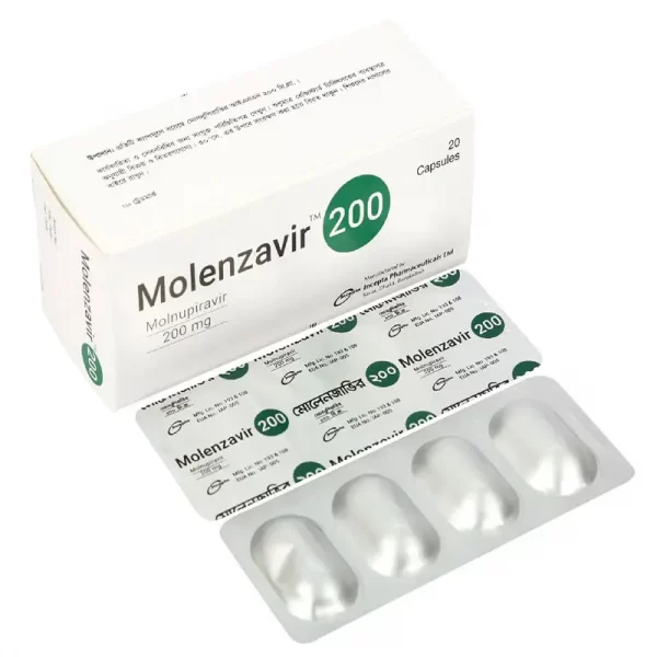 Molenzavir (Molnupiravir) 200 MG