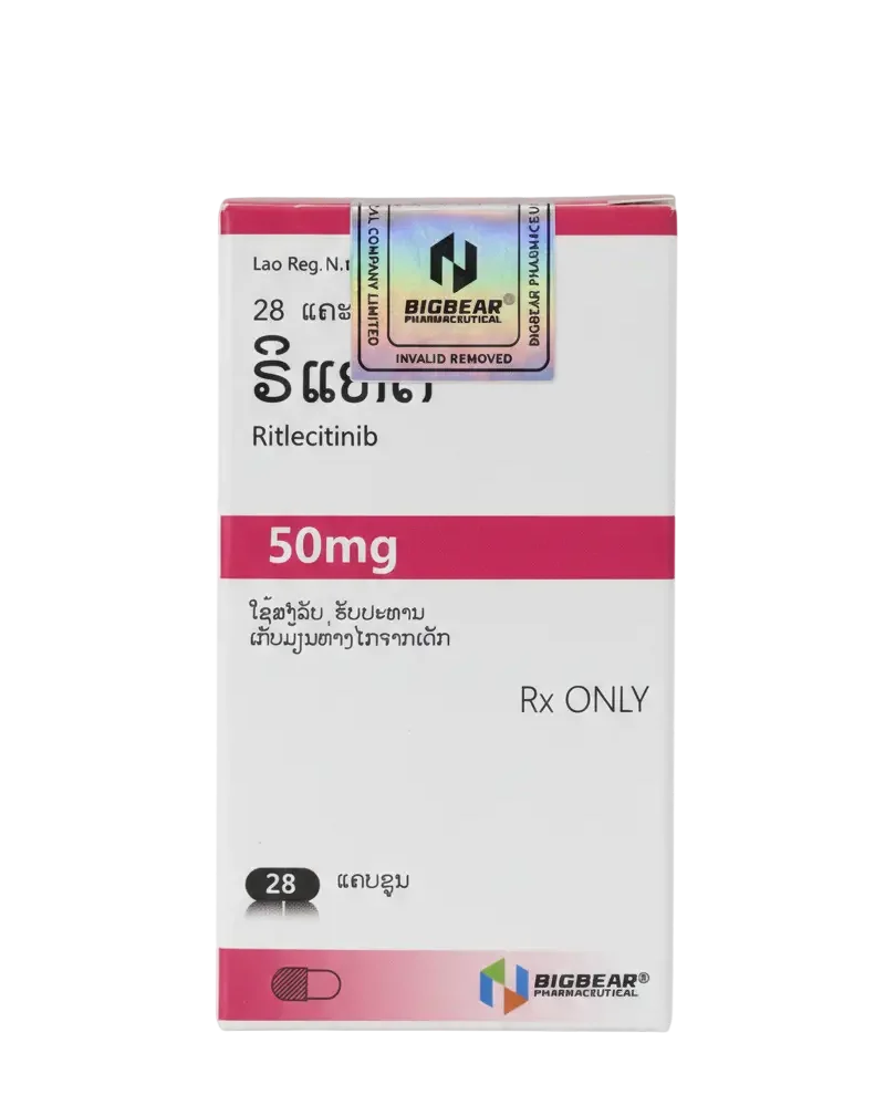 Ritedx 50mg (Ritlecitinib) Capsules Price